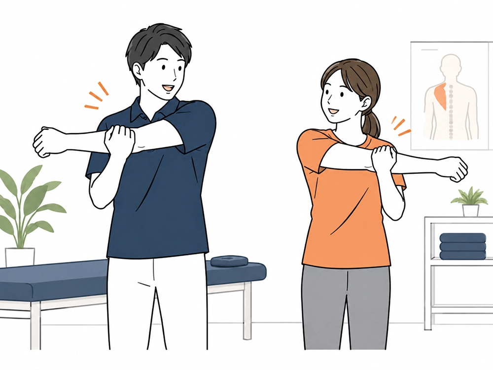 ストレッチ療法のイメージ